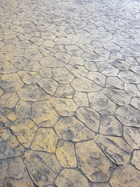 Stamped Concrete Paving in Orange