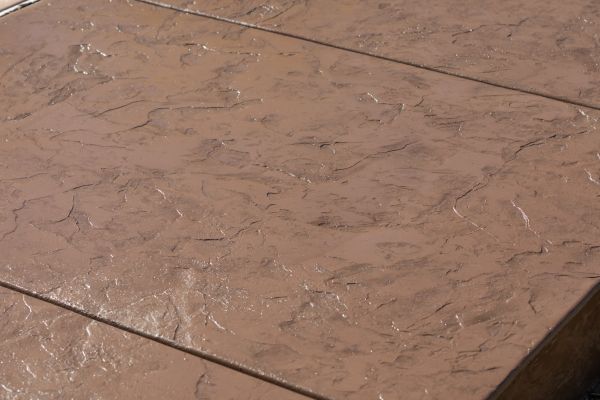 Concrete Patio Staining in Orange